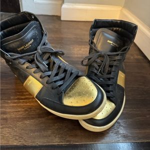 Saint Laurent Men’s Sneaker (Rare Gold) Size 46